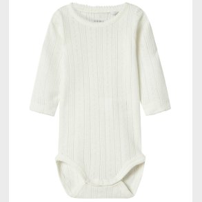 Name It Body l/ - NbfHappy - Cloud Dancer m. Hulmnster