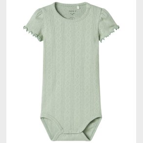 Name It Body k/ - NbfJsilke - Aqua Gray m. Hulmnster