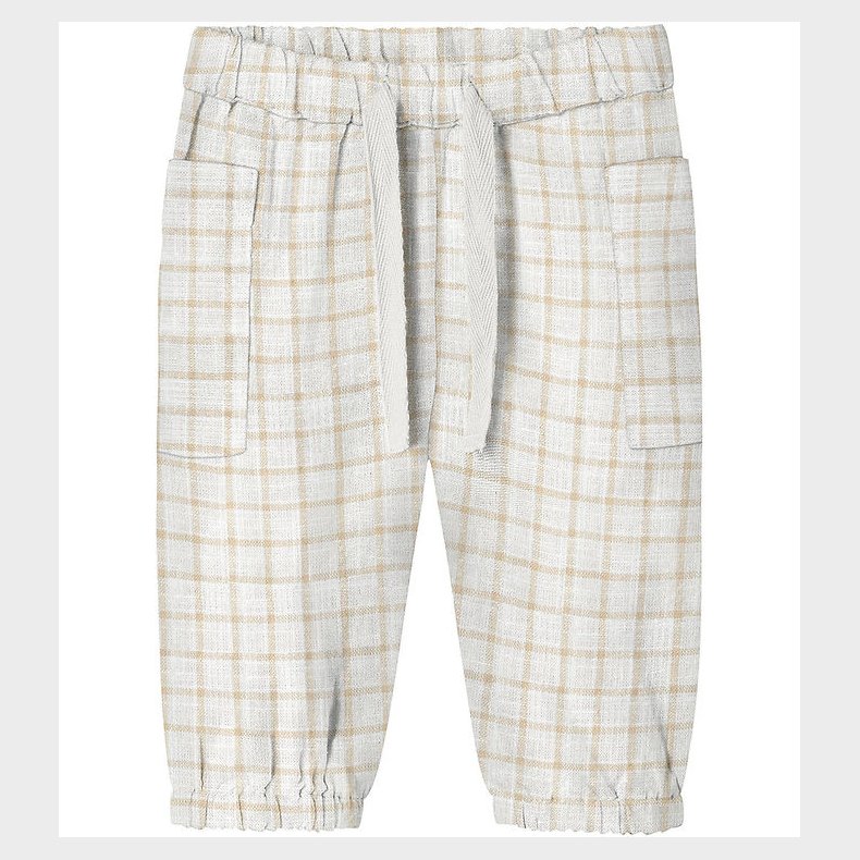 Name It Bukser - NbmHalom - Bright White