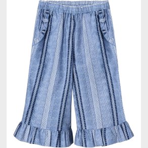 Fliink Bukser - Ruffle - Amie - Navy