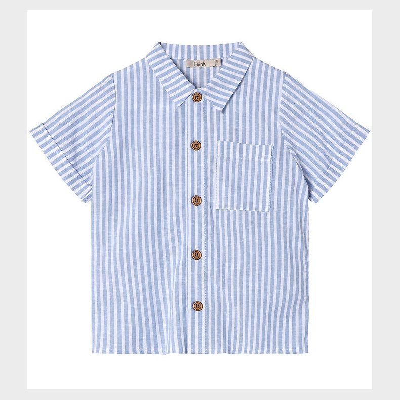 Fliink Skjorte - Vira - Dream Blue/Cloud Dancer