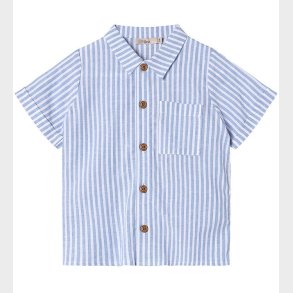 Fliink Skjorte - Vira - Dream Blue/Cloud Dancer