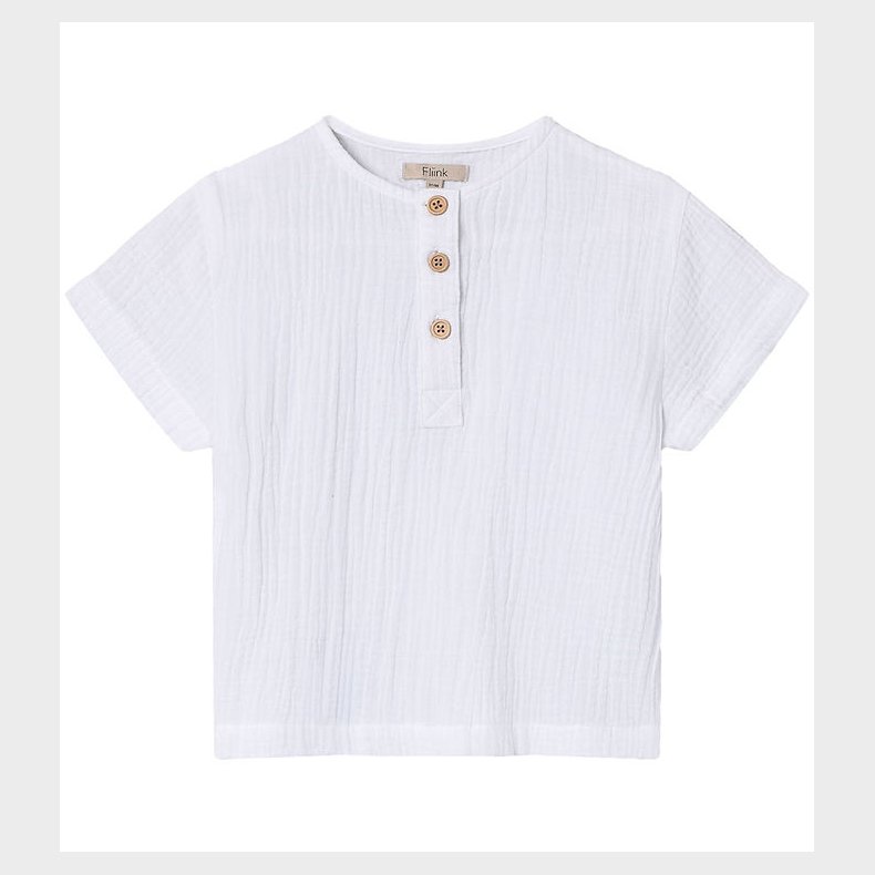 Fliink Skjorte - Cha Cha - Cloud Dancer