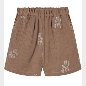 Fliink Shorts - Hello - Pine Bark Cactus Aop