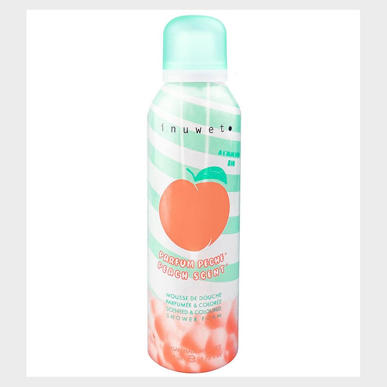 Inuwet Shower Foam - 200ml - Peach