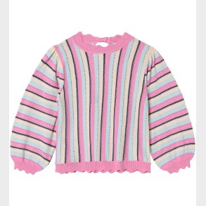 Fliink Bluse - Strik - Bowie Stripe - Sandshell Multi