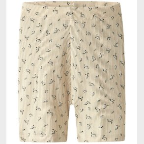 Name It Cykelshorts - Rib - NmfHoise - Sun Kiss m. Blomster