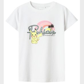 Name It T-shirt - NkfMora - Pokmon - Bright White