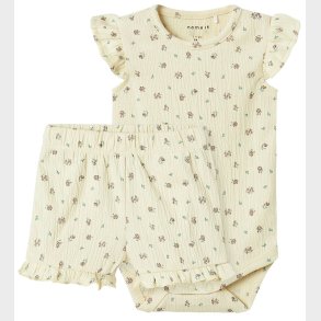 Name It Bodyst k/ - Body/Shorts - NbfJannis - Bleached Sand