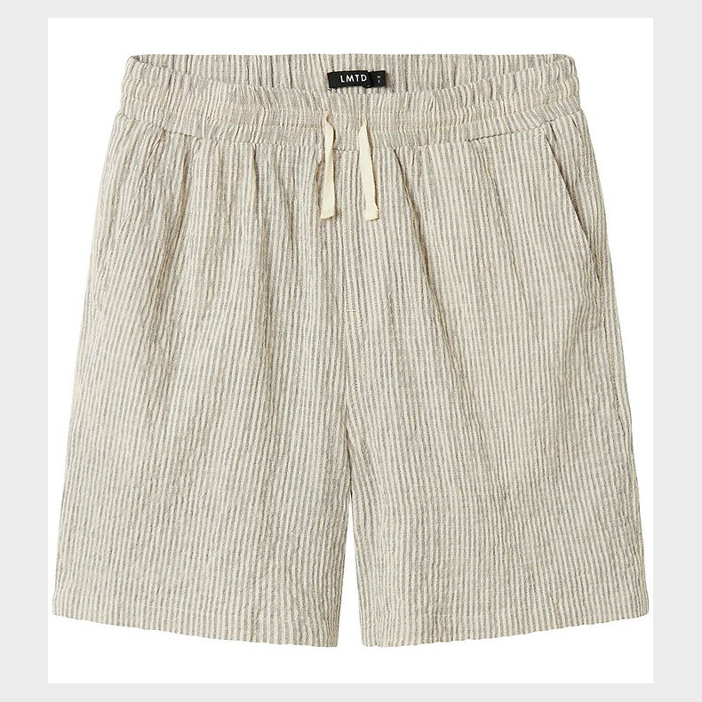 LMTD Shorts - NlmHugo - Turtledove m. Striber