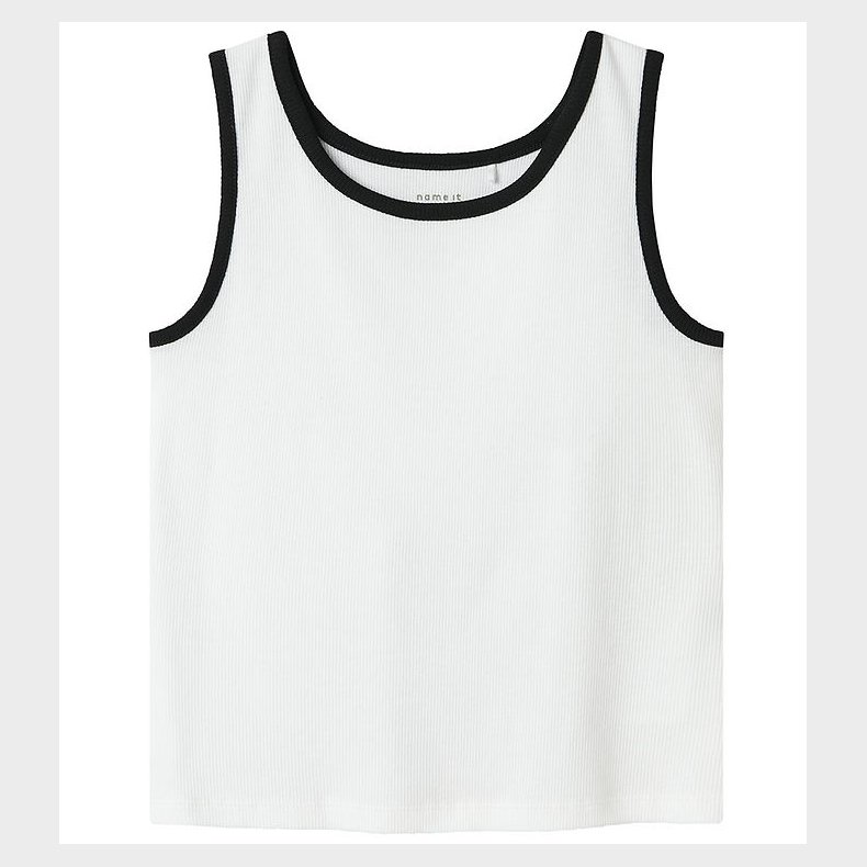 Name It Tanktop - Rib - NkfJally - Bright White