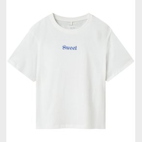 Name It T-shirt - NkfJessa - Bright White m. Print