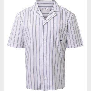 Hound Skjorte - Striped - Hvid/Navy