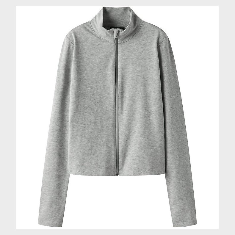LMTD Cardigan - NlfDicte - Light Grey Melange