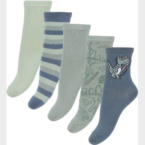 Name It Strmper - 5-Pak - NmmVagn - Blue Mirage