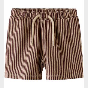 Name It Shorts - Striped - NmmHaris - Windsor Wine