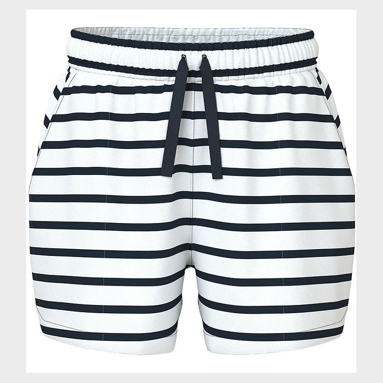 Name It Shorts - Noos - Striped - NkfVigga - Bright White Stripe