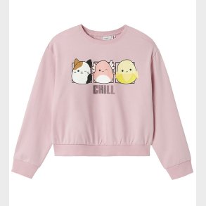 Name It Sweatshirt - NkfMomira - Squishmallows - Cameo Pink