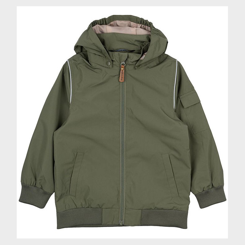Mikk-Line Skaljakke - Dusty Olive