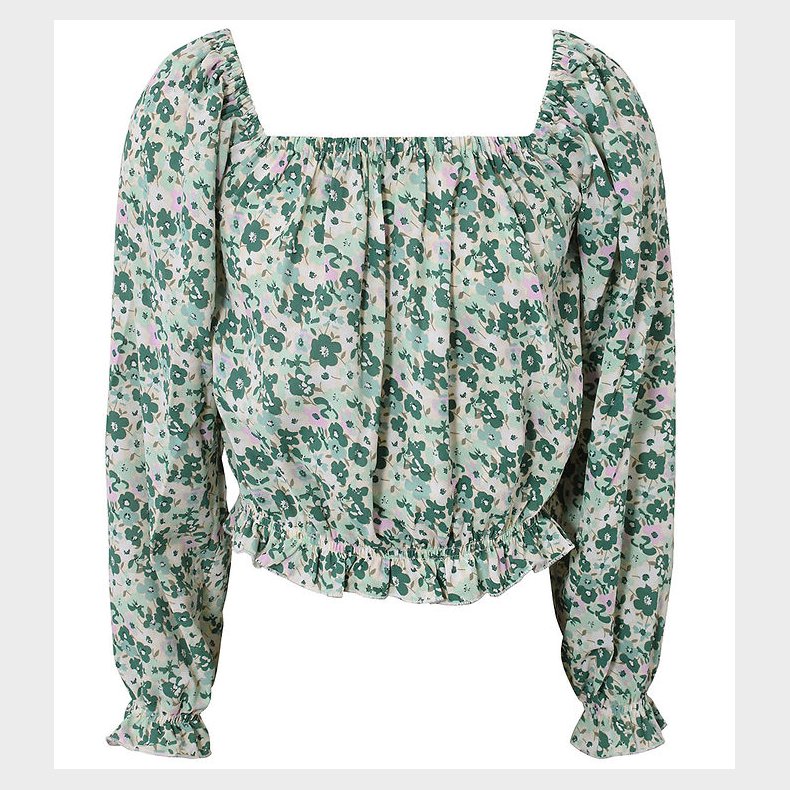Hound Bluse - Flower top - Green