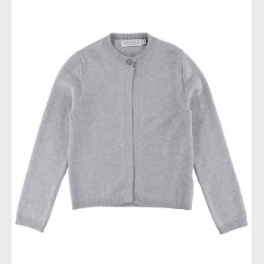 Hound Cardigan - Strik - One Button - Light Grey Melang