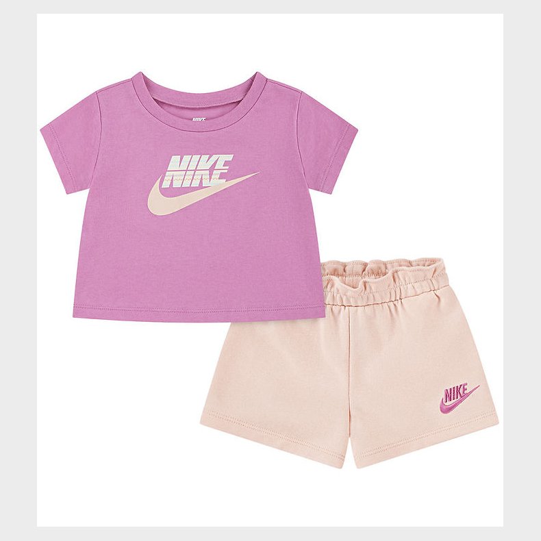 Nike Shortsst - T-shirt/Shorts - Washed Coral