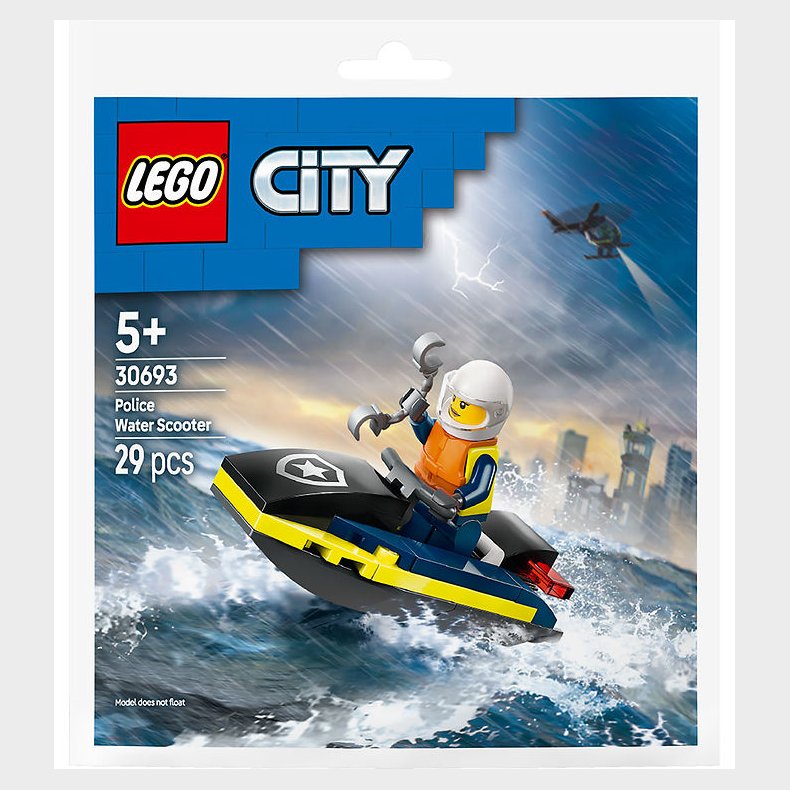 LEGO® City - Politivandscooter 30693 - 29 Dele