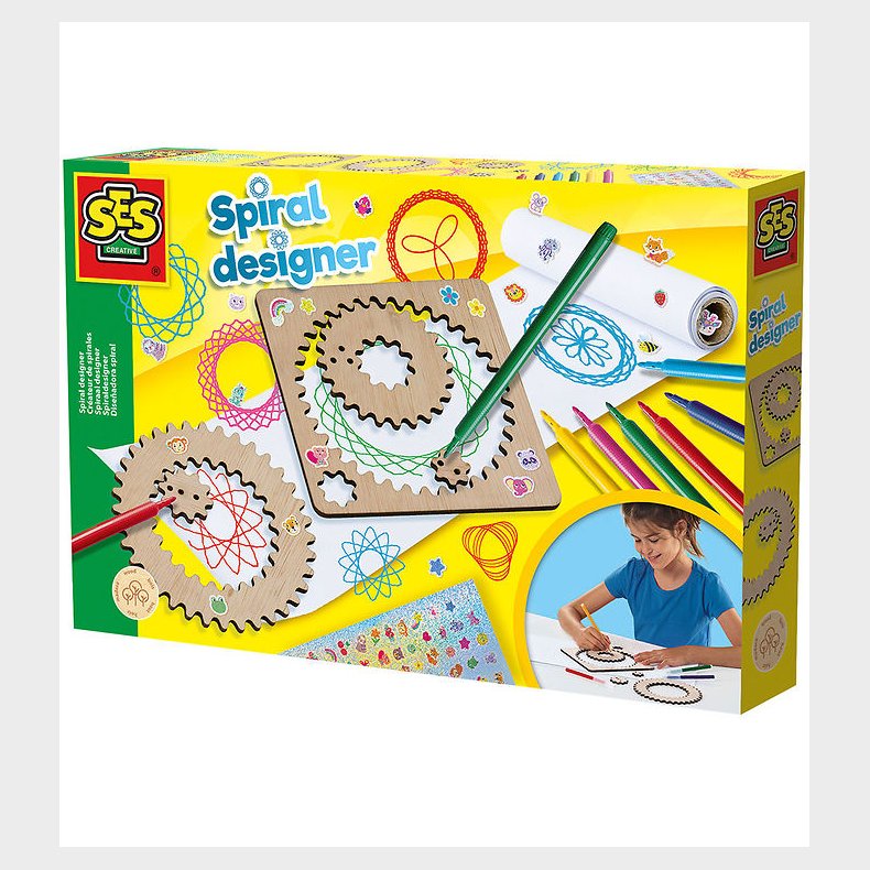 SES Creative Kreas�t - Spiraltegnes�t Af Tr�