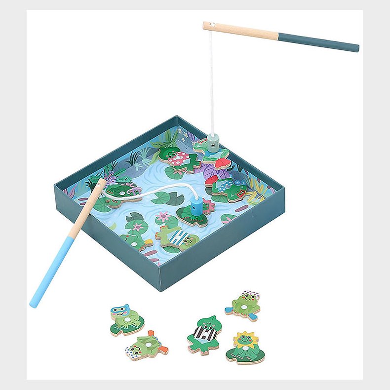 Vilac Fiskespil - Tr� - Glade Fr�er