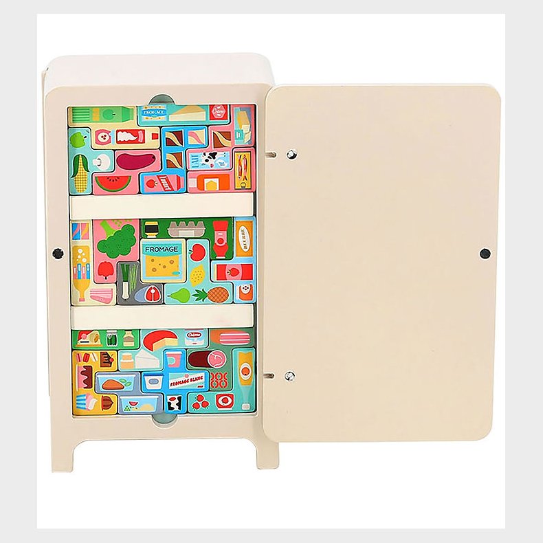 Vilac Logikspil - Tr� - 21 Brikker - K�leskab