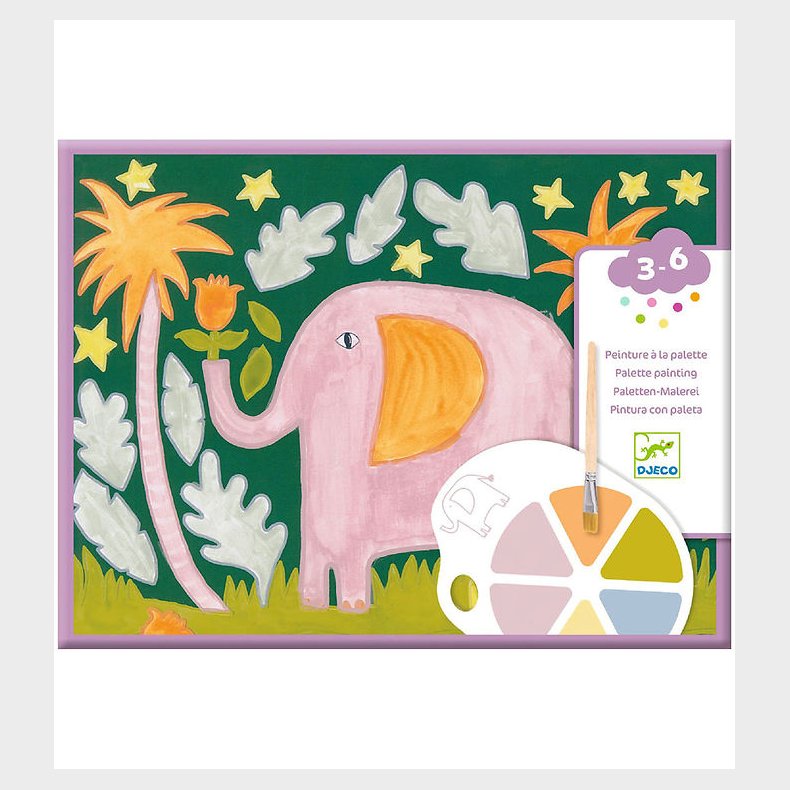 Djeco Farvest - Palette Painting - Wild Ones