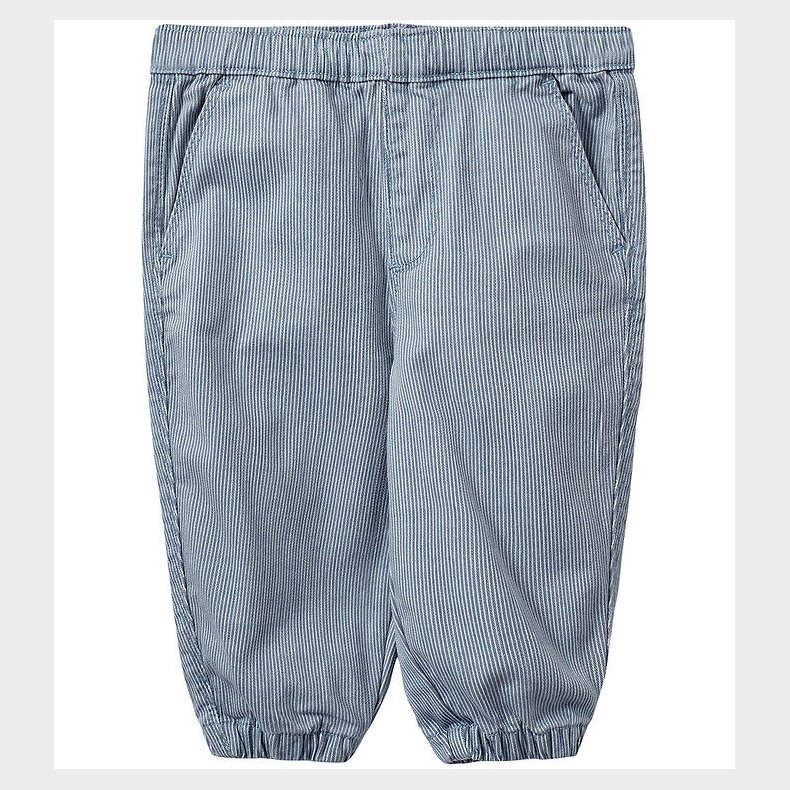 Sofie Schnoor Bukser - Lamour - Blue Denim Stribe