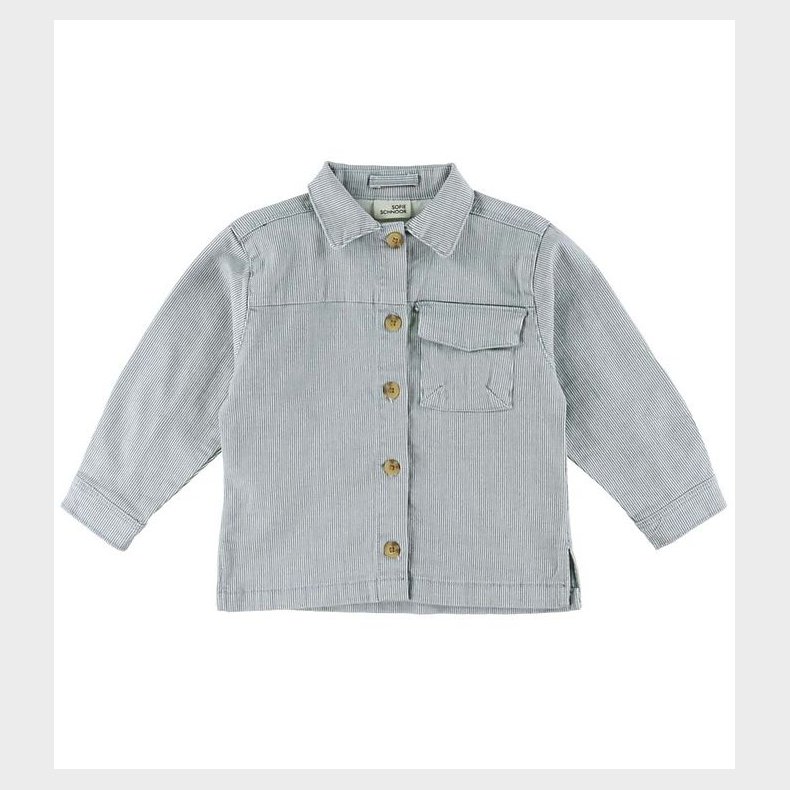 Sofie Schnoor Jakke - Hector - Blue Denim Stripe m. Lyn