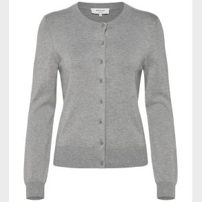 Rosemunde Cardigan - Strik - Denise - Light Grey Melange