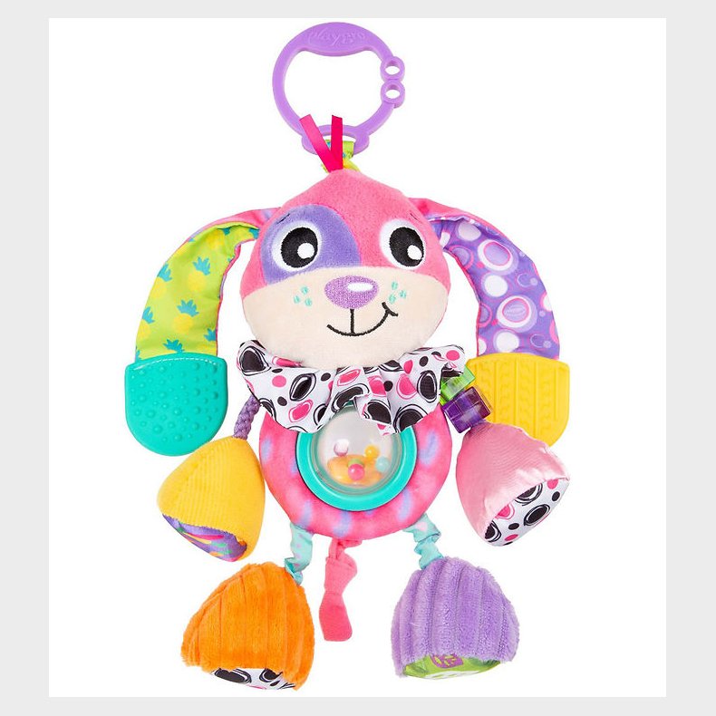 Playgro Barnevognsophng - Dixie Aktivitesthund