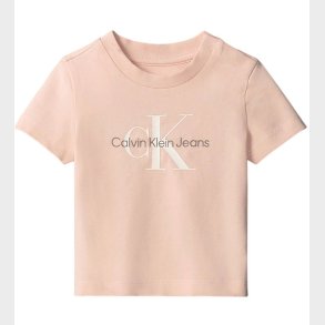 Calvin Klein T-Shirt - Monogram - Spanish Villa Pink