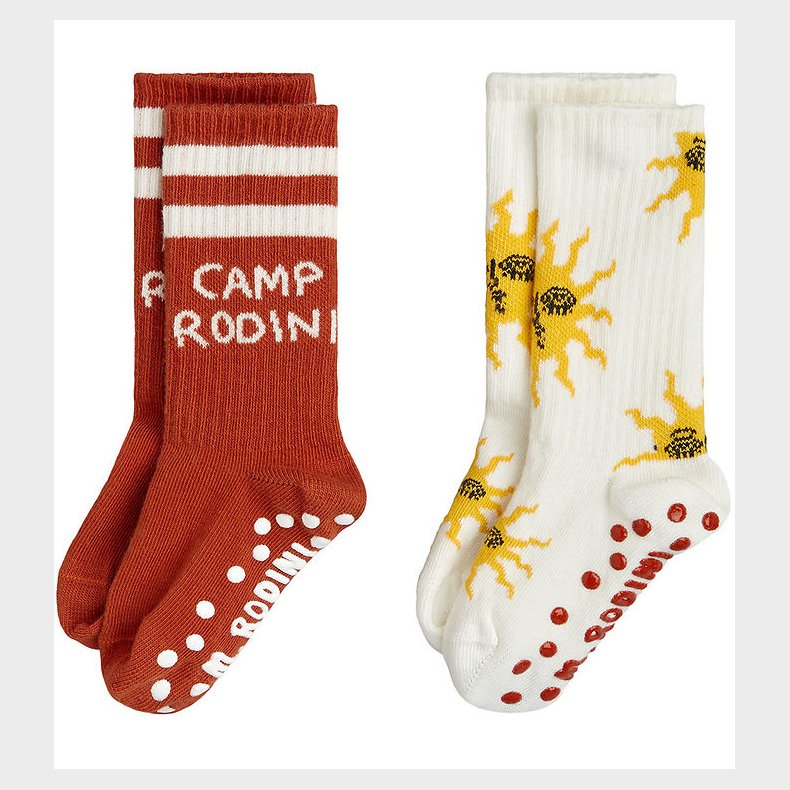 Mini Rodini Strmper - 2-pak - Sun - Multi