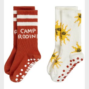 Mini Rodini Strmper - 2-pak - Sun - Multi