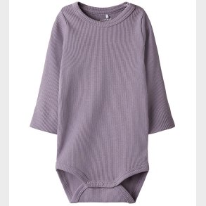 Name It Body l/ - Rib - NbfHelma - Elderberry