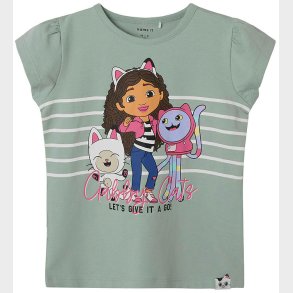 Name It T-shirt - NmfMaria - Gabby - Aqua Gray