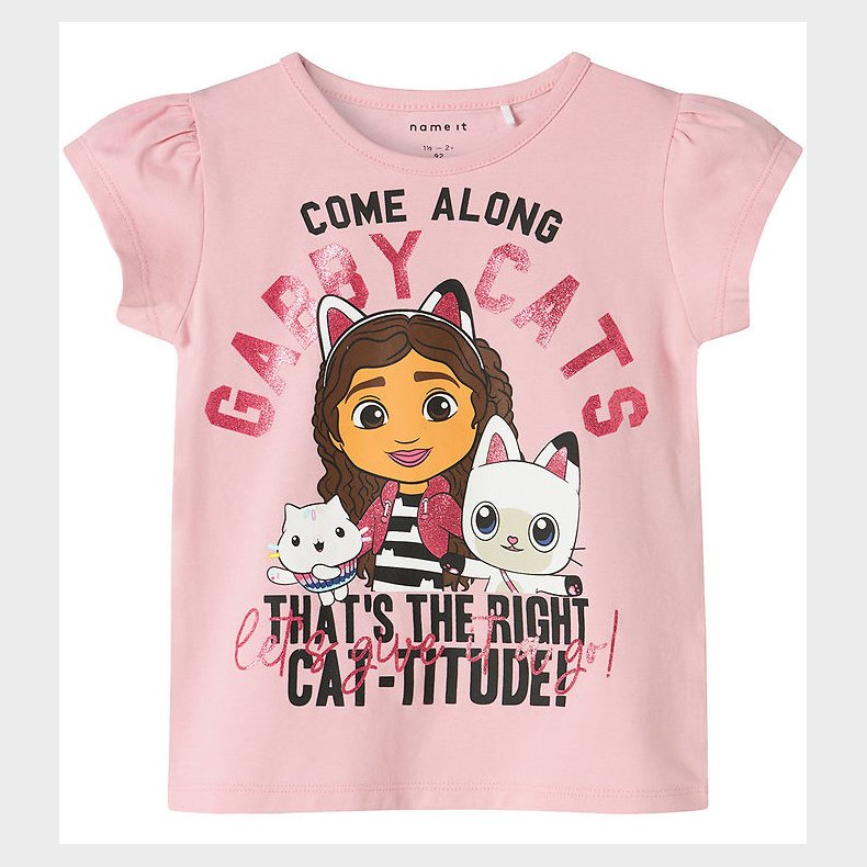 Name It T-shirt - NmfMaba - Gabby - Cameo Pink