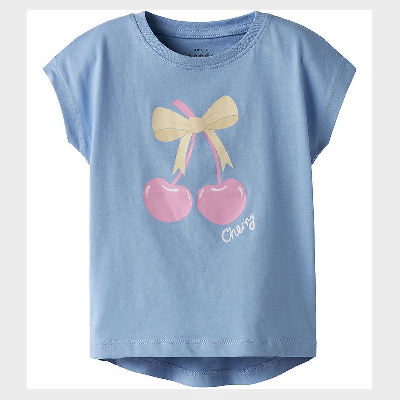 Name It T-shirt - NmfVigea - Serenity/Cherry