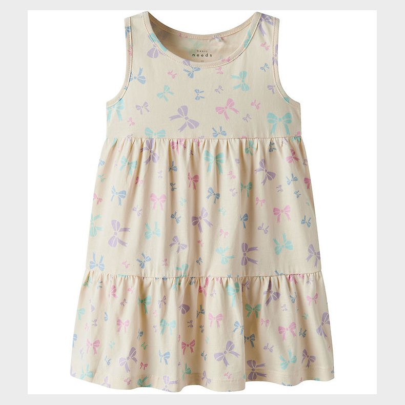 Name It Kjole - NmfVigga - Buttercream/Bows