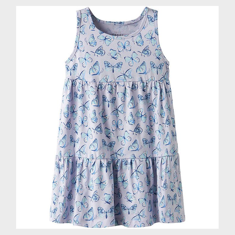 Name It Kjole - NmfVigga - Purple Heather/Butterflies