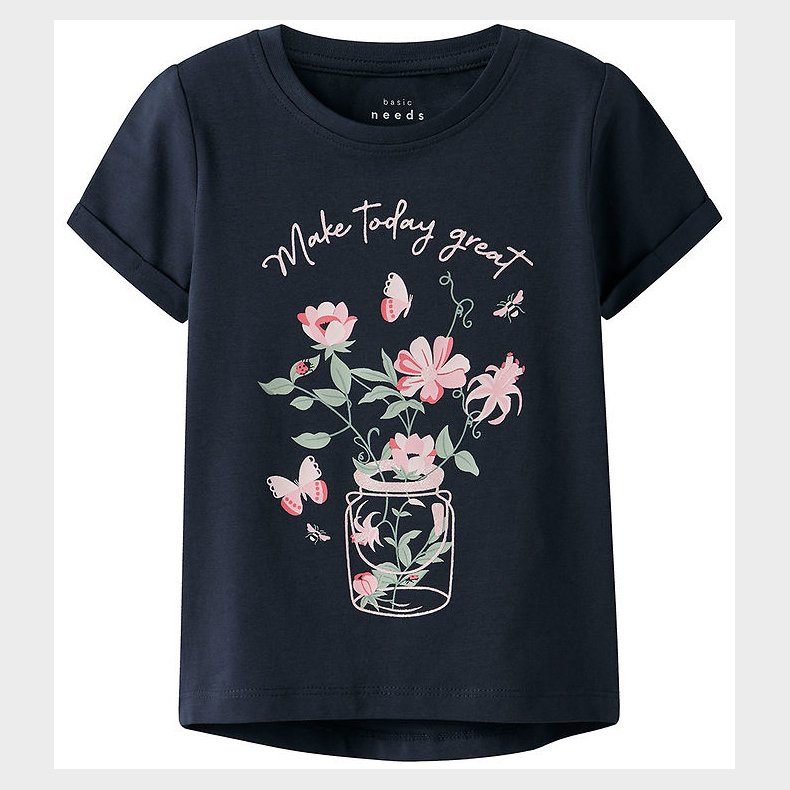 Name It T-shirt - NmfVix - Navy Blazer/Today