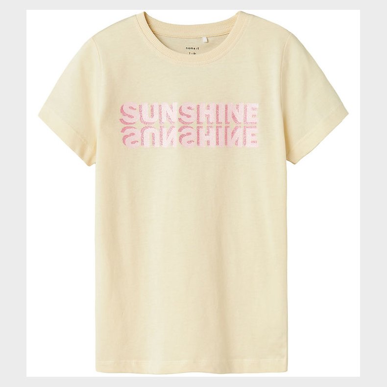 Name It T-shirt - NkmJemil - Bleached Sand