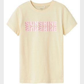 Name It T-shirt - NkmJemil - Bleached Sand