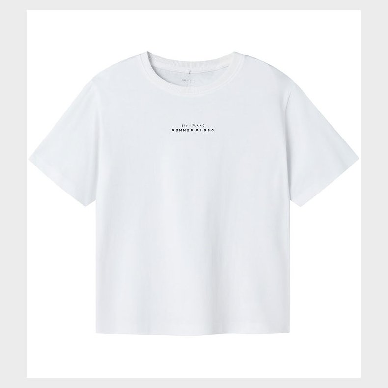 Name It T-shirt - NkmJanti - Bright White