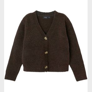 LMTD Cardigan - Strik - NlfNede - Chocolate Brown