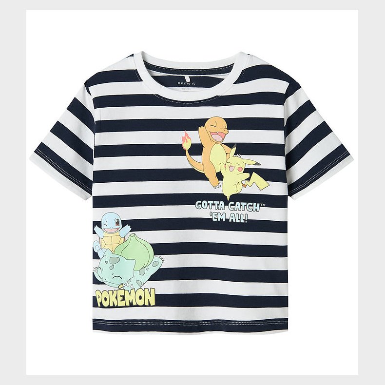 Name It T-shirt - NmmMalik - Navy Blazer